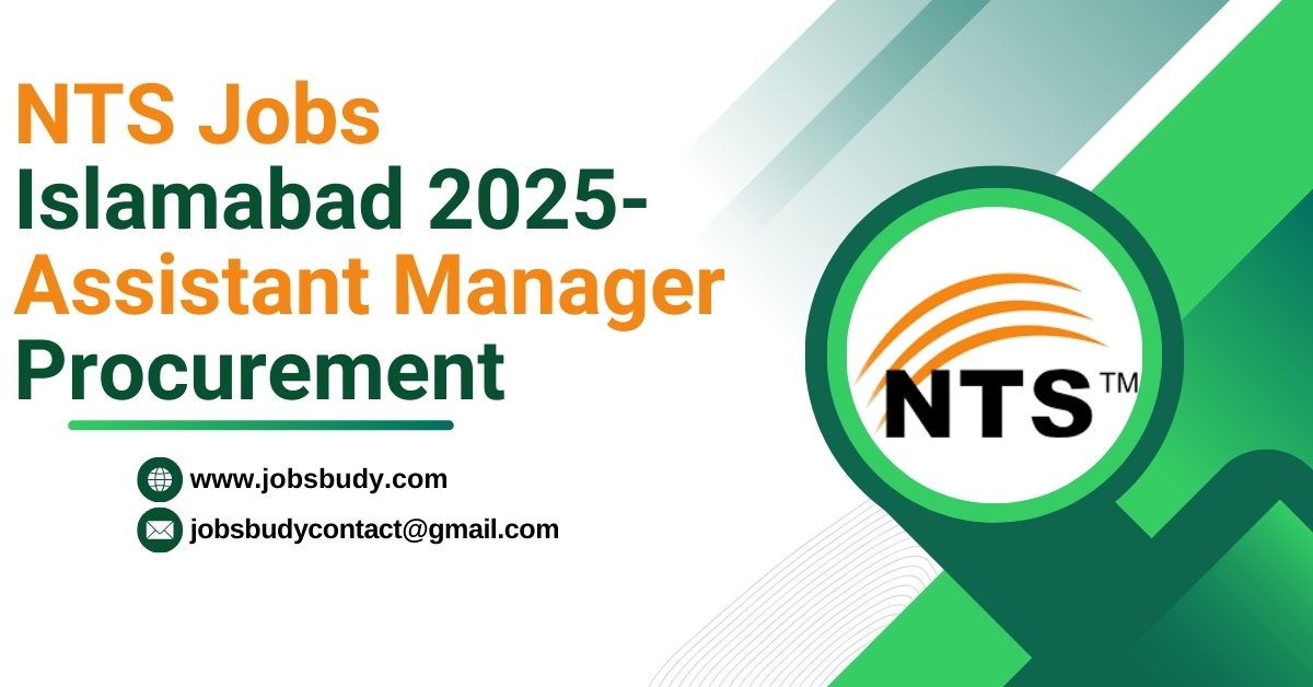 NTS Jobs Islamabad 2025- Assistant Manager Procurement